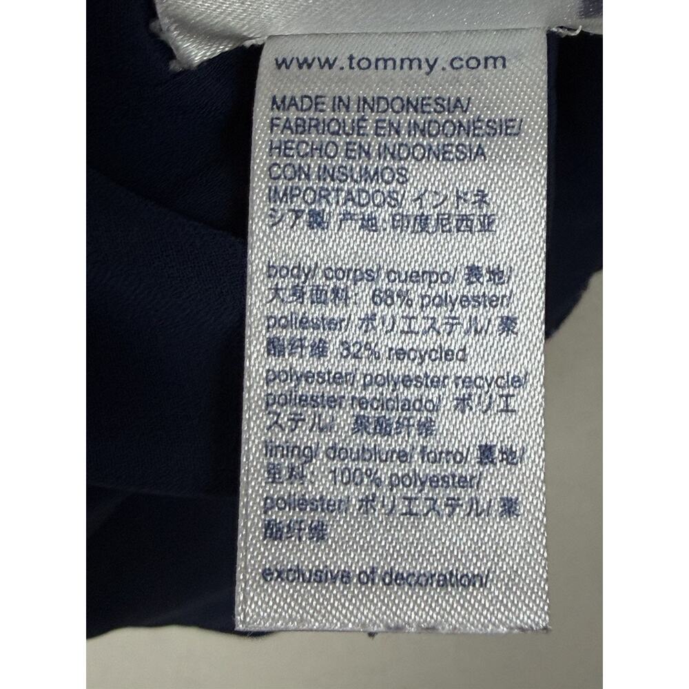 Tommy Hilfiger Cami Camisole Tank Top Women's M Navy White Striped Lined - Picture 12 of 16